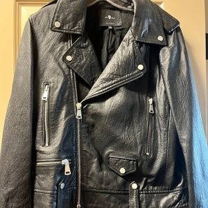 7 for All Mankind Genuine Leather jacket